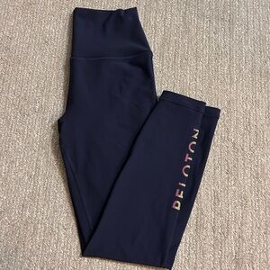 Small Navy Peloton Leggings